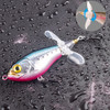 CCLTBA Topwater Lures 6.5cm 8.0cm Hard Bait Wobbler Rotate Tail Popper Fishing Lures Artificial Bait Fishing Surface Lure Tackle