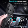 Case For Samsung Galaxy S24 Ultra Plus 4G 5G Slide Camera 360 Degree Rotate Kickstand Heavy Grade Cover