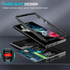 Case For Samsung Galaxy S24 Ultra Plus 4G 5G Slide Camera 360 Degree Rotate Kickstand Heavy Grade Cover