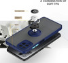 [2 Pack] Screen Protector + Revvl 6 5G Matte Clear Case Kickstand Shockproof Protective Cover Case For T-Mobile Revvl 6 Pro 5G