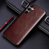 Luxury leather Case for Samsung galaxy A54 A34 A24 A14 5G coque Business solid color Soft TUP&Hard PC Phone cover for galaxy A54