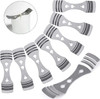 2/5/10pcs Stainless Steel DIY Light Metal Candle Wicks Holder Centering Device Tabs Making Wick Trimmers 2/5/10pcs Stainless Steel DIY Light Metal Candle Wicks Holder Centering Device Tabs Making Wick Trimmers