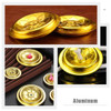 Wick Holder Oil Floating Lamp Candle Supplies Wicks Base Holders Disc Float Stand Altar Ghee Making Burner Tibetan Light Brass