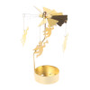 Romantic Candlestick Rotating Spinning Tea Light Candle Holder Home