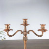 European Metal Candlestick Retro Candle Holder Nordic 3 Head Metal Candle Holder Ornament