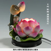 1 Pc 15CM/ 6-inch Lotus Candle Holder Home Buddha Hall Simulated Candlestick Buddha Hall Prayer Decoration