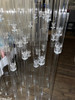 2pcs 5pcs10 pcs 118cm tall wedding centerpiece Acrylic 5 arms candelabra for party and mariage decoration Clear Candle Holders