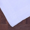 12Pcs/Set 40x40cm Men Women Cotton Handkerchiefs Pure Hankies Jacquard Striped Pocket Square Towel DIY Painting