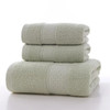 3 PC Bath Towel Set 2 Washcloth And1 Bath Towel Hotel Quality Soft Cotton Highly Absorbent Bath Towel Bath Towels for The Body