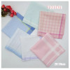5pcs/Lot 29CM Luxury Cotton Stripe Lace Printed Women Square Handkerchief Ladies Hanky Children Baby Towel Party Christmas Gift