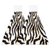 Zebra Stripes Pattern Hand Towels Microfiber Absorbent Soft Children Towel Handkerchief Bathroom Kitchen Dishcloth