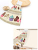 Colorful Cream Cupcakes Hand Towels Microfiber Absorbent Soft Children Towel Handkerchief Bathroom Kitchen Dishcloth