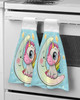 Cute Cartoon Unicorn Hand Towels Microfiber Absorbent Soft Children Towel Handkerchief Bathroom Kitchen Dishcloth