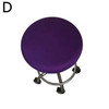Elastic Round Chair Cover Spandex Bar Stool Covers Anti-Dirty Seat Protector Solid Color Removable Home Office Decor Cover