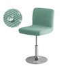 Splash Proof Club Swivel Chair Cover Stretch Small Size Short Back Seat Covers Water-repellent Coating Fabric No 100% Waterproof