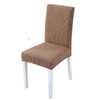 Spandex Dining Room Chairs Cover Jacquard Waterproof Cover For Chairs Washable Parsons Adjustable Seat Covers 2 4 6Set