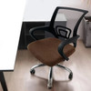 1pc Velvet Office Chair Cover Computer Swivel Seat Cover Modern Elastic Chair Slip Washable Slipcovers Removable Dust Cover