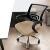 1pc Velvet Office Chair Cover Computer Swivel Seat Cover Modern Elastic Chair Slip Washable Slipcovers Removable Dust Cover