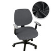 Universal Office Chair Cover Split Armchair Cover Stretch Jacquard Computer Chair Slipcovers Removable Seat Protector Case