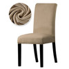 1/2/4/6 Pieces Real Velvet Fabric Super Soft Chair Cover Luxurious Office Seat Cases Tretch Chair Covers For Dining Room Hotel