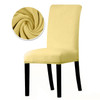 1/2/4/6 Pieces Real Velvet Fabric Super Soft Chair Cover Luxurious Office Seat Cases Tretch Chair Covers For Dining Room Hotel