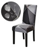 1/2/4/6 Pieces Printed Chair Cover Washable Big Elastic Kitchen Chair Covers Stretch Seat Slipcovers For Dining Room Wedding