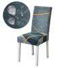1/2/4/6 Pieces Printed Chair Cover Washable Big Elastic Kitchen Chair Covers Stretch Seat Slipcovers For Dining Room Wedding