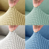 Mini Size Sofa Cover 1 Seat Soft Armchair Couch Cover Solid Color Elastic Stretch Mini Size Settee Slipcover For Children Chair