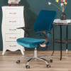 Stretch Velvet Office Chair Cover Computer Swivel Seat Cover Elastic Spandex Home Universal Backrest Cover+Seat Cover