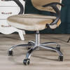 Stretch Velvet Office Chair Cover Computer Swivel Seat Cover Elastic Spandex Home Universal Backrest Cover+Seat Cover