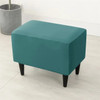 Solid Color Wing Chair Cover Stretch Spandex Armchair Covers Wingback Chair Covers Relax Sofa Slipcovers with Seat Cushion Case