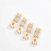 4Pcs Non-Slip Wear Cute Cat Paw Table Chair Foot Leg Knit Cover Protector Socks Sleeve Protector Good Scalability