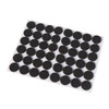12/30/48pcs/lot Chair Leg Pads Floor Protectors For Furniture Legs Table Leg Covers Round Bottom Anti-Slip Pads Rubber Feet