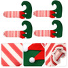 Christmas Table Leg Covers Mats for and Chair Legs Green Chairs Elf Feet Sleeves Christmas Table Leg Covers Mats for and Chair Legs Green Chairs Elf Feet Sleeves