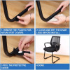 Office Chair Leg Felt Pads Silent Anti Wear And Anti Slip Chair Feet Wrap Pads Protection Cover Protectors Hardwood Floor Glides
