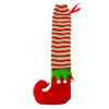 Christmas Table Foot Socks Chair Leg Covers Floor Protectors Non-Slip Striped Cloth Sleeve Decor Dropshipping