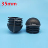 Thicken Plastic Chair Leg Caps Round Steel Pipe Plug Table Feet Mat Floor Protector Pads Chair Table Feet Decorative Dust Cover