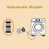 Anti-slip And Noise-reducing Washing Machine Rubber Chair Floor Protector Non-slip Feet Cover Cabinet Bottom Pads Funiture Legs