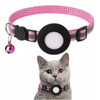 Cat Dog Collar Airtag Reflective Anti-lost Location Tracker Puppy Kitten Collar For Apple Air Tag Case and Bell for Pet Girl Boy