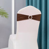 50pcs/Lot Metallic Gold silver Chair Sashes Wedding Chair Decoration Spandex Chair Cover Band for Party Decor birthday sash