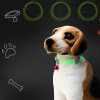 1pcs Cats Collar with Glowing Bells Glow At Night Necklace Pet Chain Light Luminous Dog Neck Ring Pet Accessories Random Color