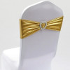 Chair Sash Spandex Lycra Bow Tie Stretch Band Wedding Decoration Birthday Party Dinner Hotel Banquet Luxury Holiday Celebration