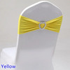 Chair Sash Spandex Lycra Bow Tie Stretch Band Wedding Decoration Birthday Party Dinner Hotel Banquet Luxury Holiday Celebration