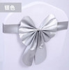 50pcs/lot Stretch Lycra Spandex Chair Covers Bands With Buckle Slider For Wedding Decorations Wholesale Chair Sashes Bow heart