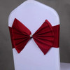 10/50/100pcs/set High Quality Chair Bowknot Wedding Chair Sashes Decoration 12 Colors Bow Knot Ties For Party Wedding Banquet