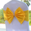 10/50/100pcs/set High Quality Chair Bowknot Wedding Chair Sashes Decoration 12 Colors Bow Knot Ties For Party Wedding Banquet
