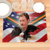 Johnny Hallyday Placemat Cotton Linen Fabric Table Mats Family Dinner Tableware Kitchen Table Mat 30X40cm