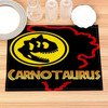 Jurassic Park Print Linen Dining Table Mats Alphabet Kitchen Placemat 30X40cm Coasters Pads Bowl Cup Mat