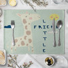 Children's Cute Animal Style Pattern Placemat Cotton Linen Fabric Table Mats Family Dinner Tableware Kitchen Table Mat 30X40cm