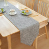 Solid Table Runner Linen Tablecloth Living Room Dining Tables Cover Modern Nordic Rectangle Tischläufer Restaurant Decoration